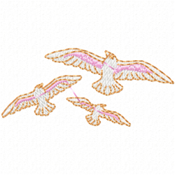 Various Birds Embroidery Design 9 Various Birds Embroidery Design 9